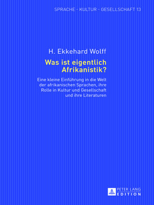 cover image of Was ist eigentlich Afrikanistik?